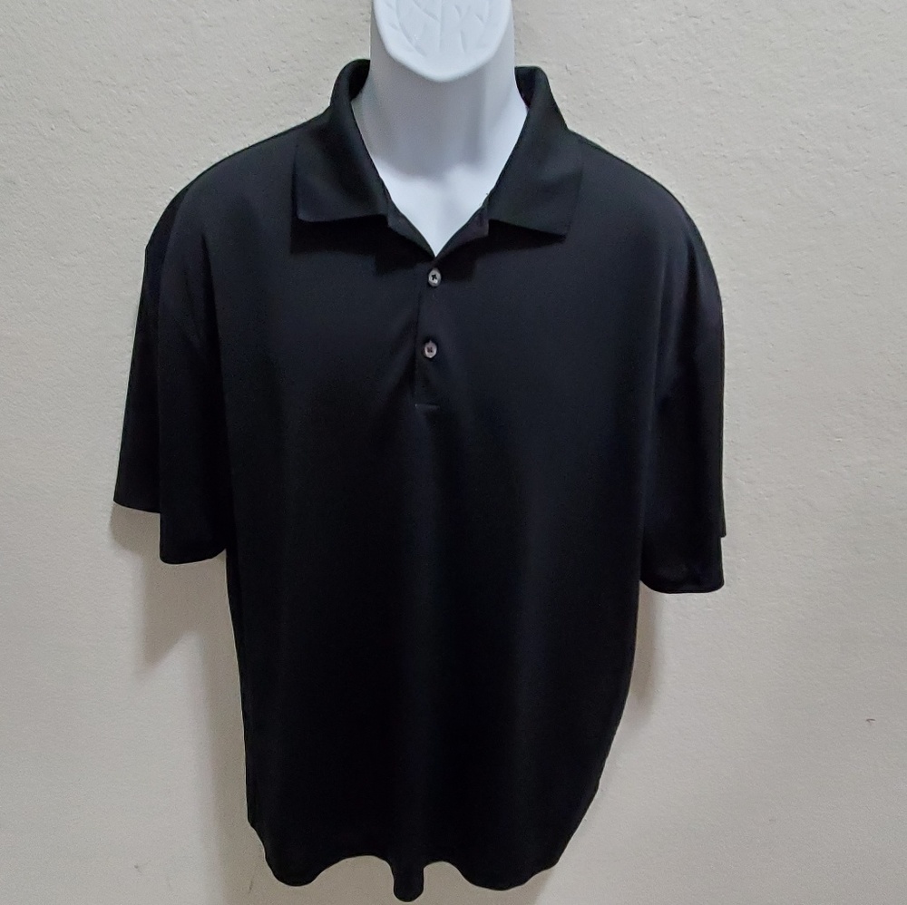 Men's Black Nike Golf polo shirt
